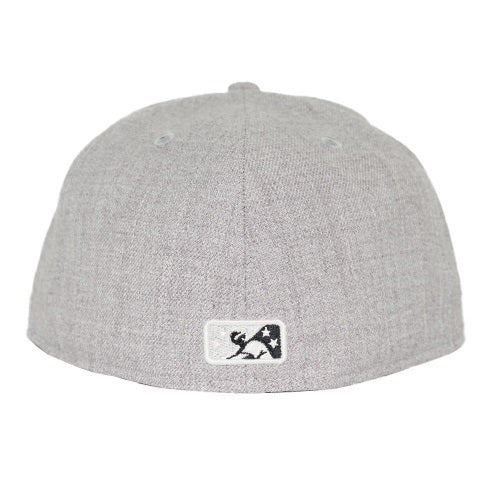 59-50 Grey W/White Primary Cap – Rocket City Trash Pandas Official