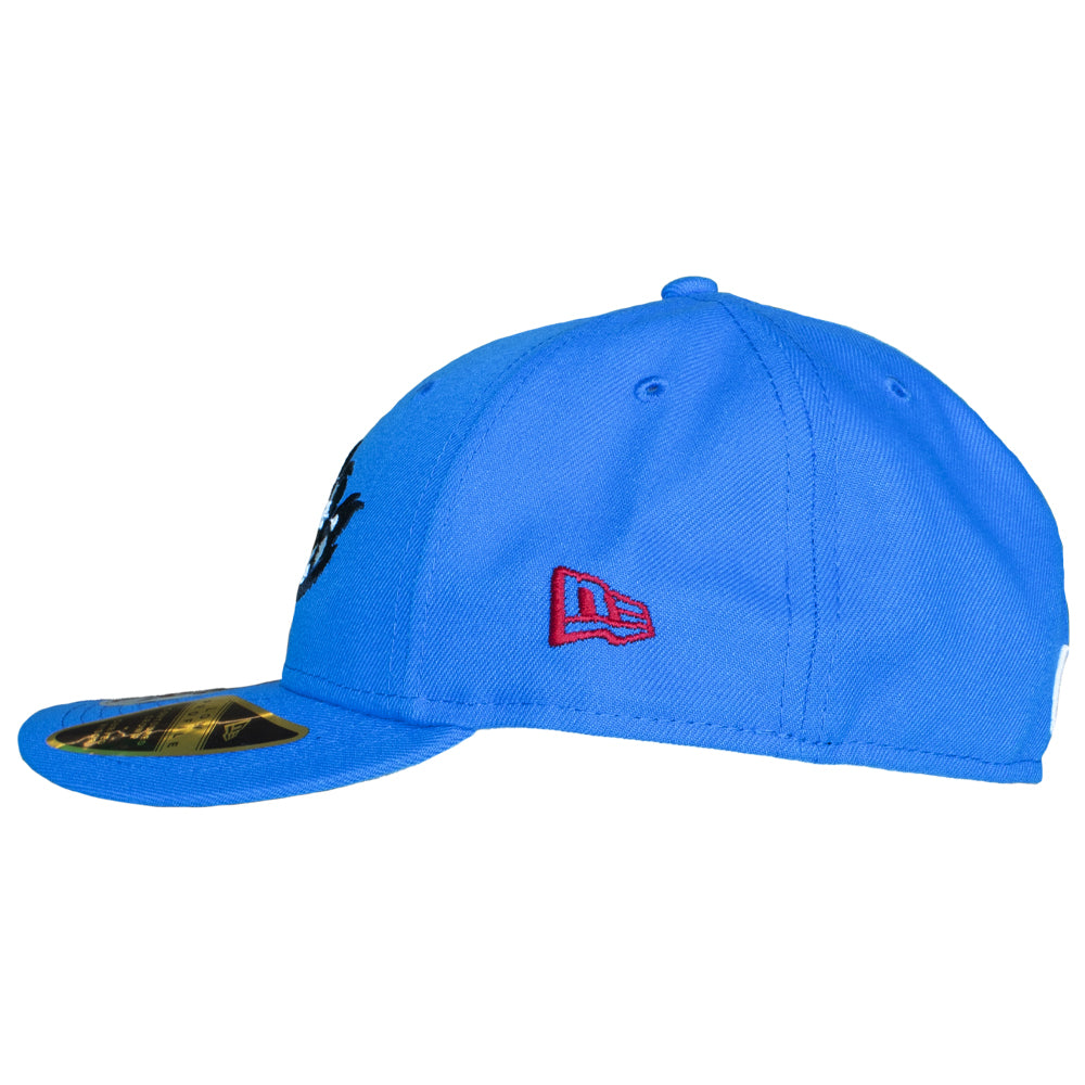 Rocket City Trash Pandas New Era 59FIFTY Low Profile Royal Home