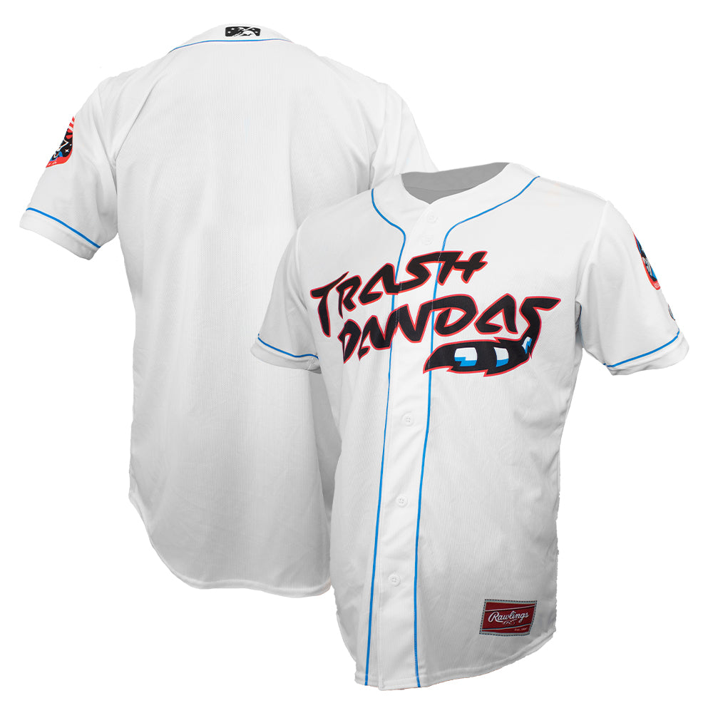 Rawlings Replica Adult Home Jersey Rocket City Trash Pandas Official Store