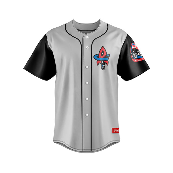 Rocket City Trash Pandas Rawlings Replica Adult Away Alternate