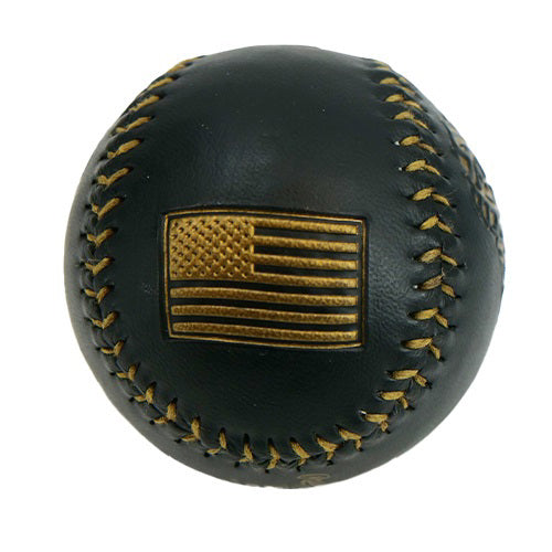 Black/Gold Baseball