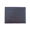 Navy Leather Card Holder