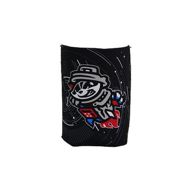 Rocket City Trash Pandas Black Primary Space Koozie – Rocket City