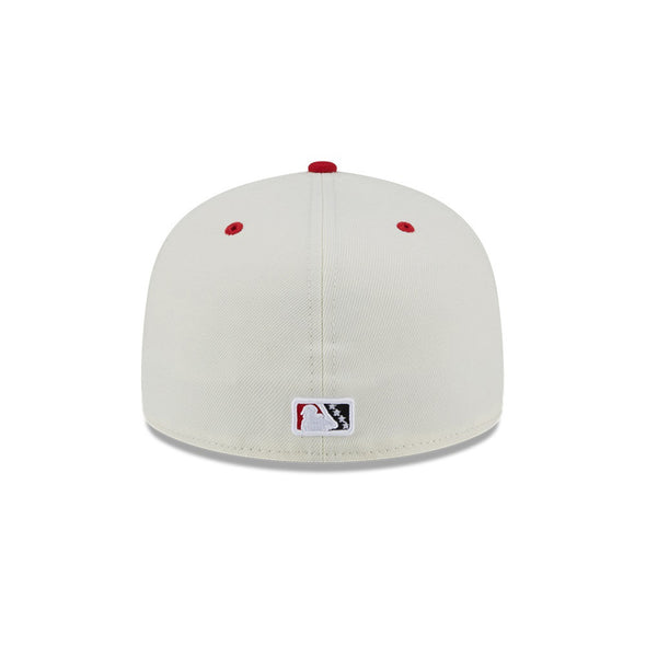 59-50 Cream W/Red Primary Cap