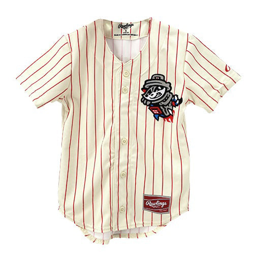 Youth Cream Pinstripe Jersey