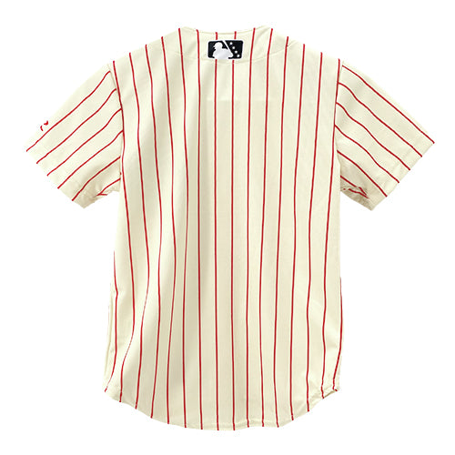 Youth Cream Pinstripe Jersey