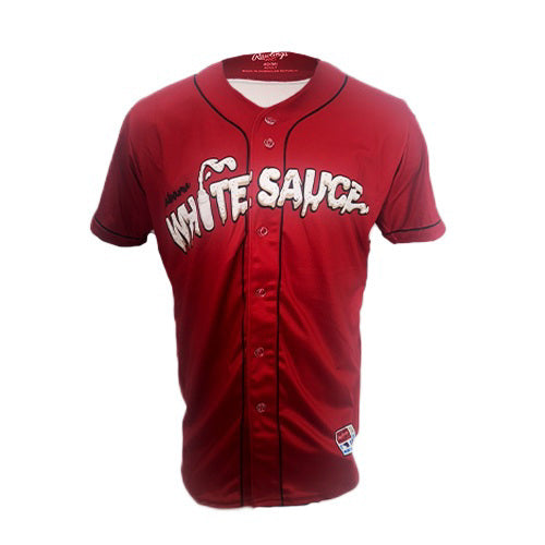 Rocket City Trash Pandas Rawlings Replica Adult Alabama White