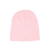 Knit Beanie Pink Primary