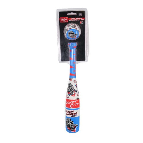 Rocket City Trash Pandas Rally Up Mini Softee Bat & Ball Set