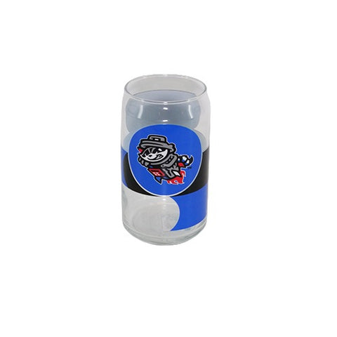 Rocket City Trash Pandas 16oz Can Glass