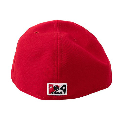 New Era 59-50 Red/Black RC Tail Fitted Cap 7 1/8 / Red/Black