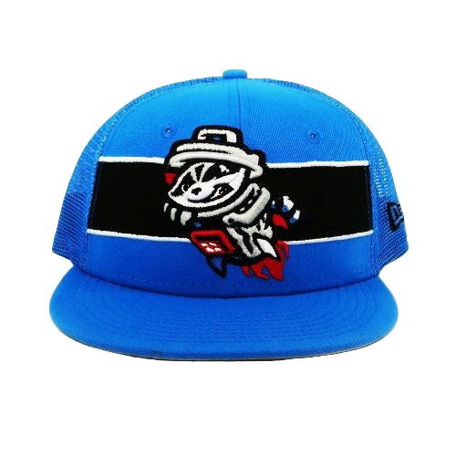 Trucker Hat Rocket City Trash Pandas Fitted Hat 9-50 Tonal Band