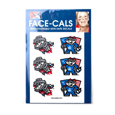 Face Tattoos - 6pc Facecals