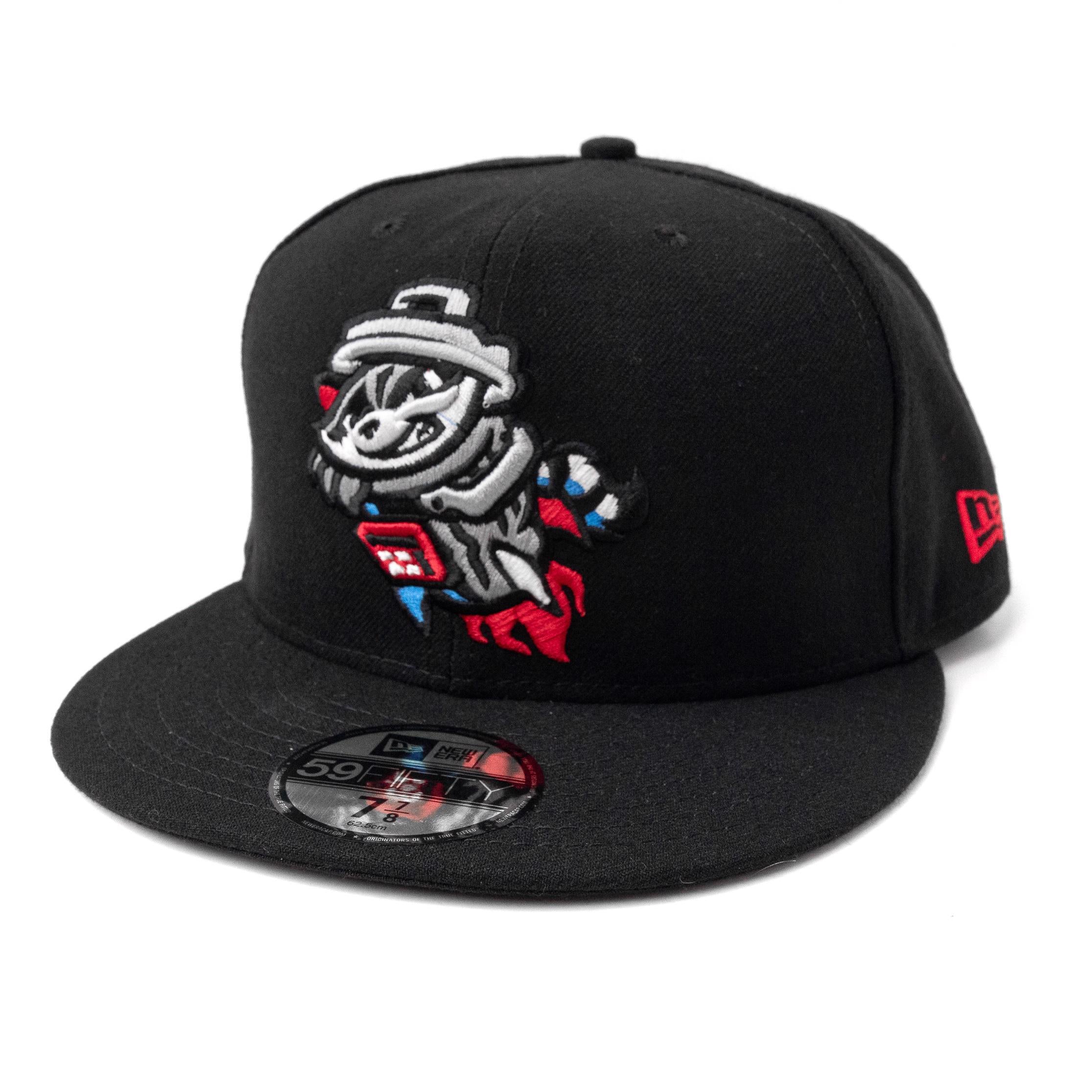 Tampa Smokers Hometown Collection New Era 59FIFTY Black Fitted Cap Black / 7 1/8