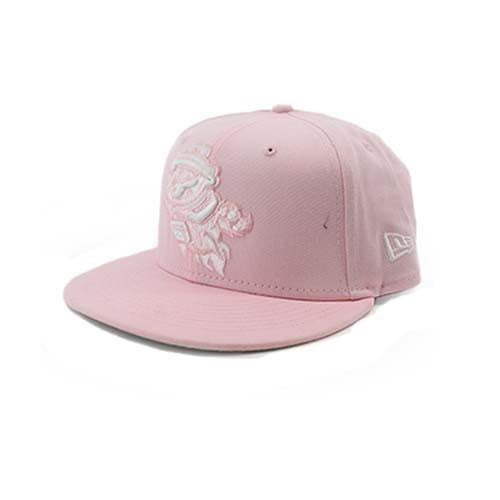 59-50 Pink W/White Primary Cap