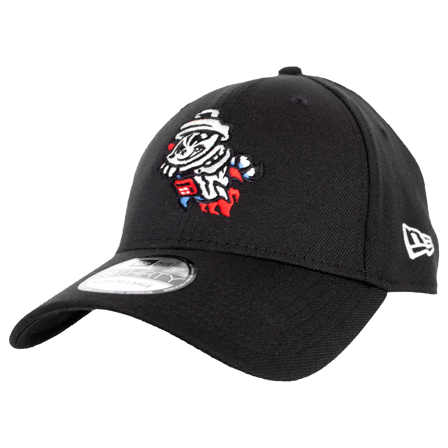 New Era Men's Black Rocket City Trash Pandas Authentic Collection Team  Alternate 59FIFTY Fitted Hat