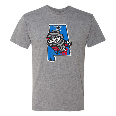 Official Rocket city trash pandas milb adult hippie T-shirt