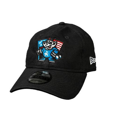 New Era 9-20 Black Flag Adjustable Cap