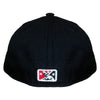New Era 59-50 Low Profile Black Flag Fitted Cap