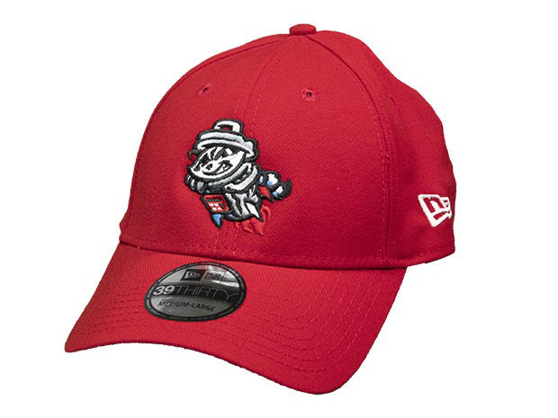 New Era 39-30 Red Primary Flex-Fit Cap – Rocket City Trash Pandas Official  Store