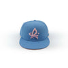 59-50 Baby Blue W/Pink RC Cap