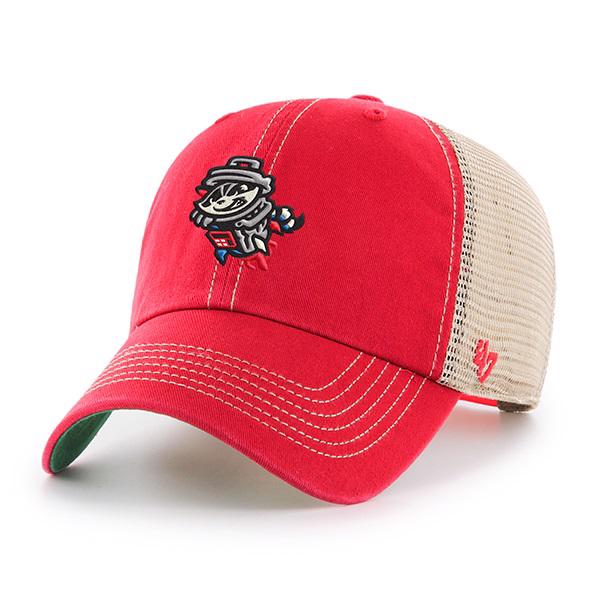 Rocket City Trash Pandas '47 Brand Red Primary Trawler Cap