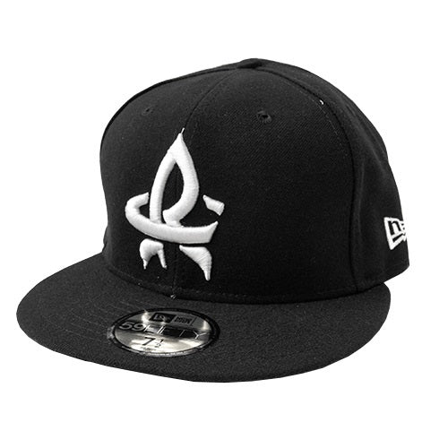 Rocket City Trash Pandas New Era 59FIFTY Black w/ White RC Fitted