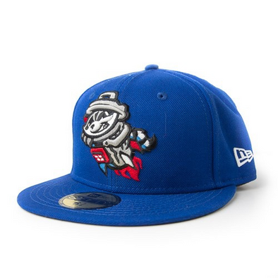 Rocket City Trash Pandas New Era 59FIFTY Royal Primary Fitted Cap