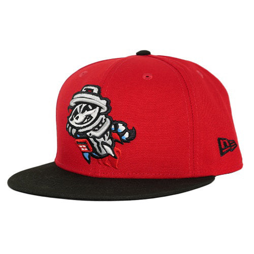 59-50 Red W/Black Primary Cap - Main Image