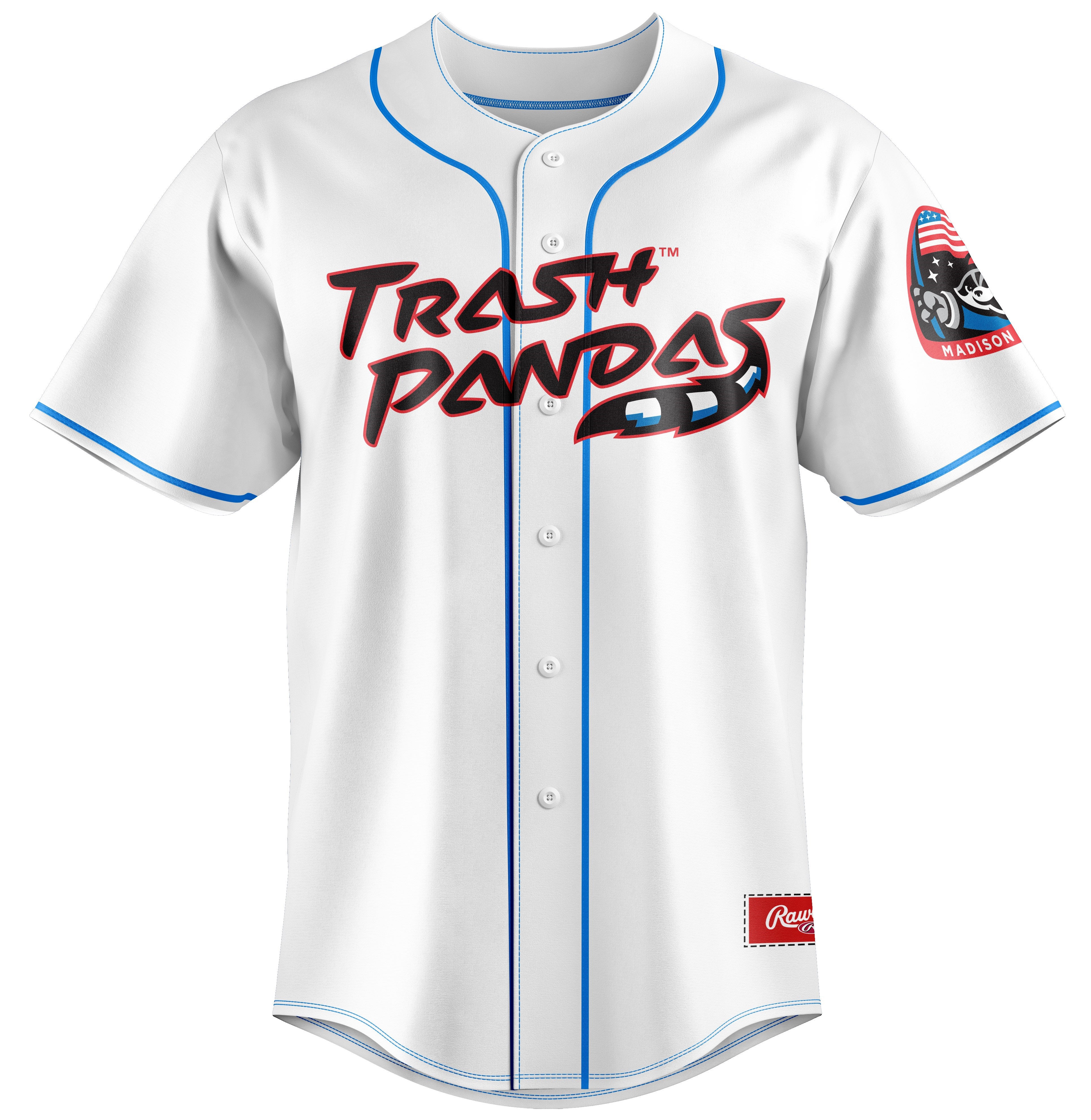 Officially Licensed - Blue Angels Youth Sublimated Baseball Jersey