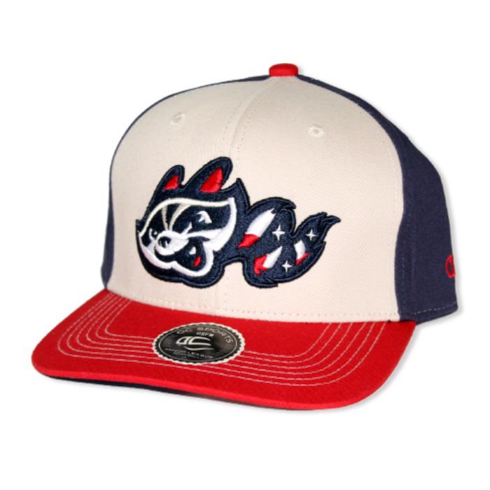 Hats for the AA (Angels) Rocket City Trash Pandas out of