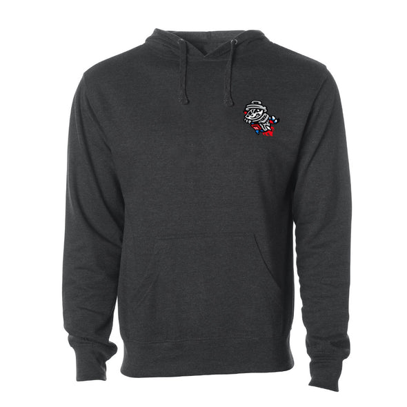 Adult Charcoal Primary Hoodie