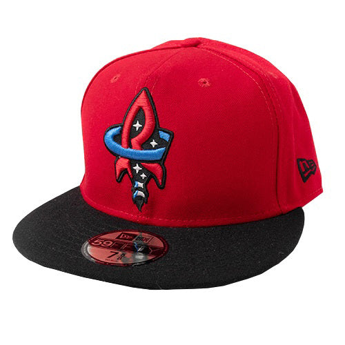 New Era 59-50 Red/Black RC Tail Fitted Cap -
